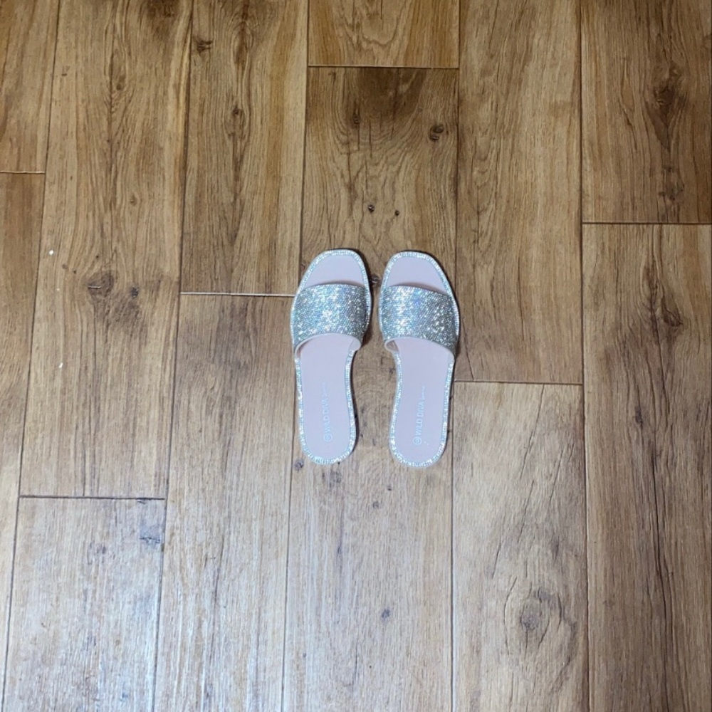 Glitter sandals